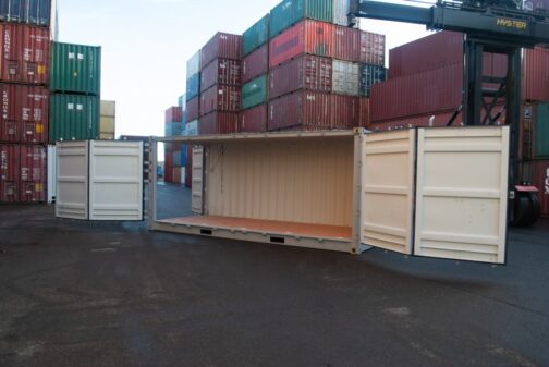 20ft Open Side Container